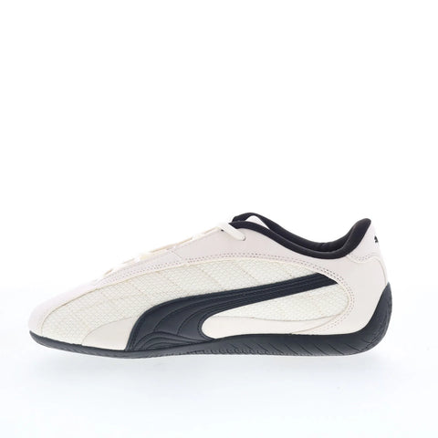 Puma Speedcat Plus 40299509 Mens White Leather Lifestyle Sneakers Shoes