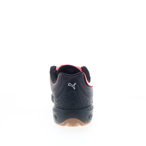 Puma V-S2 Libero 40328002 Mens Black Leather Lifestyle Sneakers Shoes