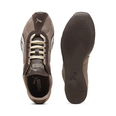 Puma H Street 40377503 Mens Brown Mesh Lace Up Lifestyle Sneakers Shoes