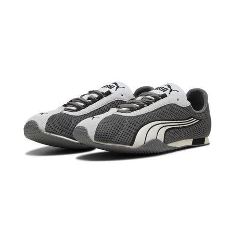 Puma H Street 40377507 Mens Gray Mesh Lace Up Lifestyle Sneakers Shoes