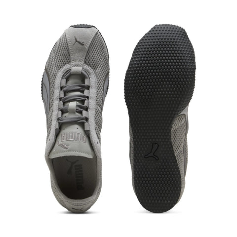 Puma H-Street 40377515 Mens Gray Mesh Lace Up Lifestyle Sneakers Shoes