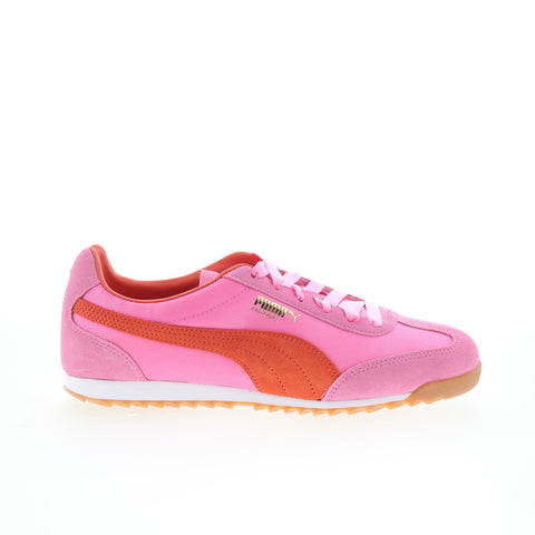 Puma Arizona Energy 40383101 Womens Pink Suede Lifestyle Sneakers Shoes