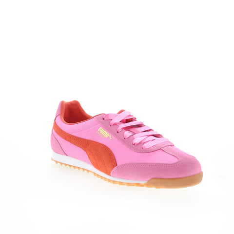 Puma Arizona Energy 40383101 Womens Pink Suede Lifestyle Sneakers Shoes