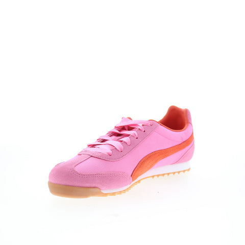 Puma Arizona Energy 40383101 Womens Pink Suede Lifestyle Sneakers Shoes