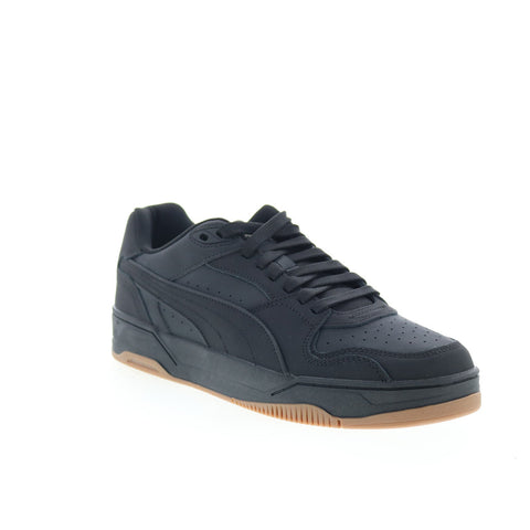 Puma RBD Break Buck 40392401 Mens Black Leather Lifestyle Sneakers Shoes