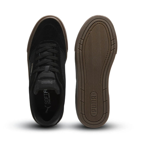 Puma Court Classic Vulc CV 40413101 Mens Black Lifestyle Sneakers Shoes