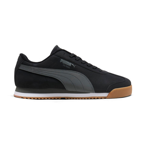 Puma Roma 24 Showboat 40424501 Mens Black Leather Lifestyle Sneakers Shoes