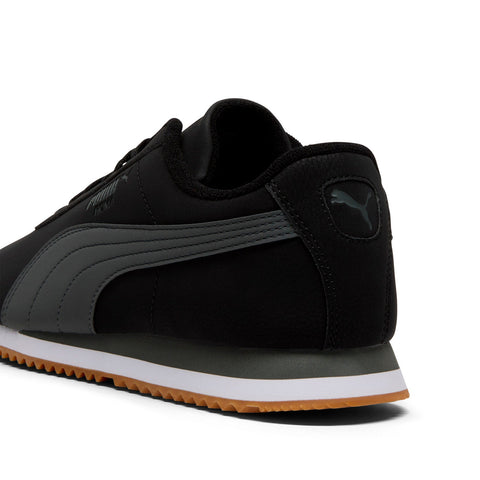 Puma Roma 24 Showboat 40424501 Mens Black Leather Lifestyle Sneakers Shoes