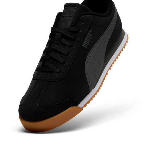 Puma Roma 24 Showboat 40424501 Mens Black Leather Lifestyle Sneakers Shoes