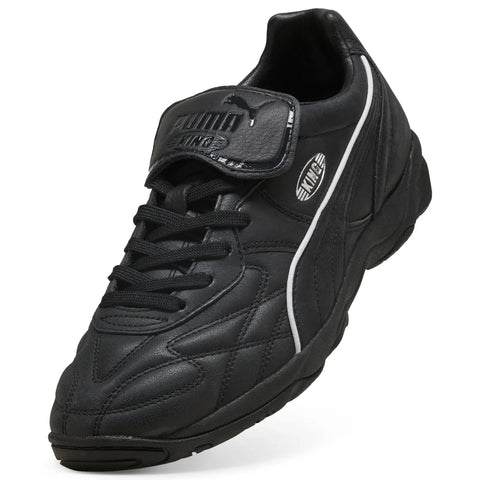 Puma King Indoor Premium 40436302 Mens Black Lifestyle Sneakers Shoes