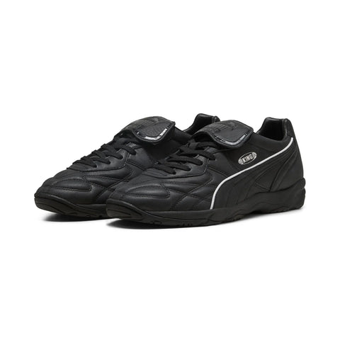 Puma King Indoor Premium 40436302 Mens Black Lifestyle Sneakers Shoes
