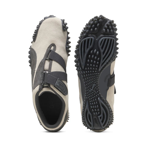 Puma Mostro Suede 40436901 Mens Gray Suede Strap Lifestyle Sneakers Shoes