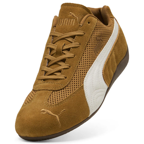 Puma Speedcat Mesh 40437005 Mens Brown Mesh Lifestyle Sneakers Shoes