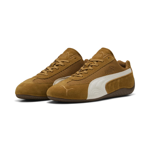 Puma Speedcat Mesh 40437005 Mens Brown Mesh Lifestyle Sneakers Shoes