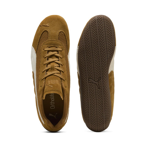 Puma Speedcat Mesh 40437005 Mens Brown Mesh Lifestyle Sneakers Shoes