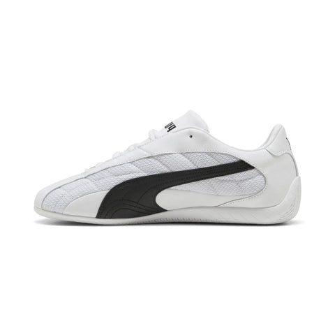 Puma Speedcat Plus Leather 40437601 Mens White Lifestyle Sneakers Shoes