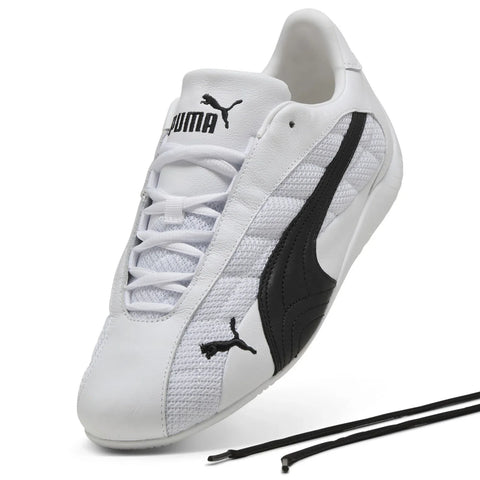 Puma Speedcat Plus Leather 40437601 Mens White Lifestyle Sneakers Shoes