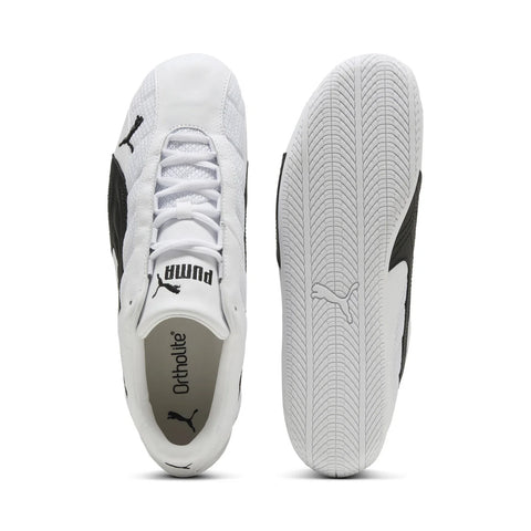 Puma Speedcat Plus Leather 40437601 Mens White Lifestyle Sneakers Shoes