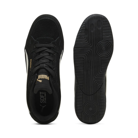 Puma K-Moda SD 40450001 Womens Black Suede Lifestyle Sneakers Shoes