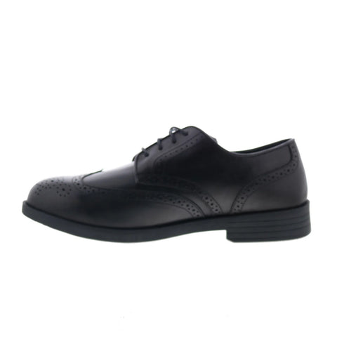 Drew Clayton 40454-14 Mens Black Oxfords & Lace Ups Wingtip & Brogue Shoes