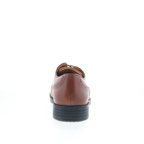Drew Clayton 40454-82 Mens Brown Oxfords & Lace Ups Wingtip & Brogue Shoes