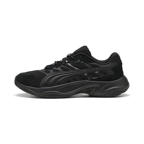 Puma Insphere 40471501 Mens Black Leather Lace Up Lifestyle Sneakers Shoes