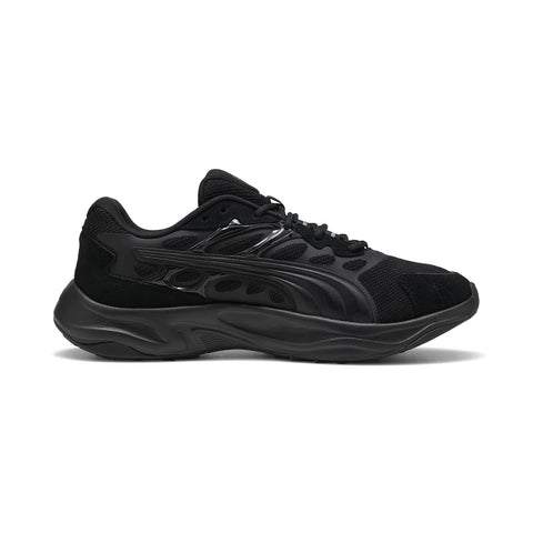Puma Insphere 40471501 Mens Black Leather Lace Up Lifestyle Sneakers Shoes