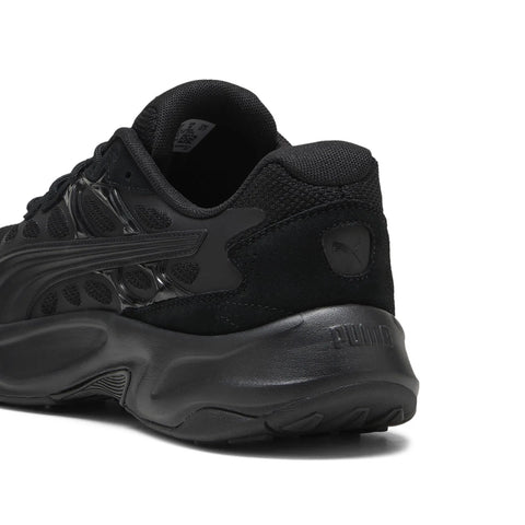 Puma Insphere 40471501 Mens Black Leather Lace Up Lifestyle Sneakers Shoes