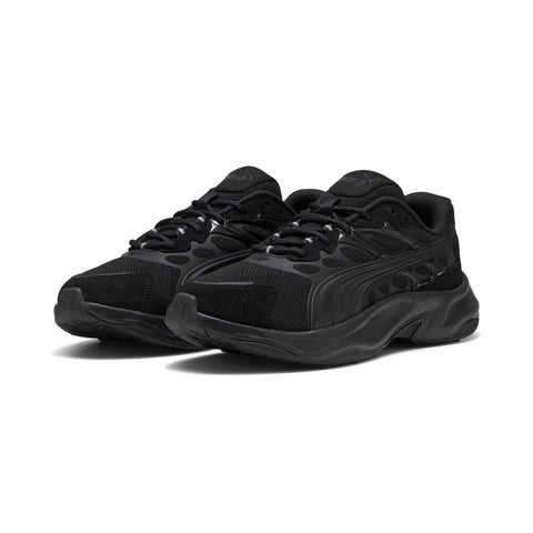 Puma Insphere 40471501 Mens Black Leather Lace Up Lifestyle Sneakers Shoes