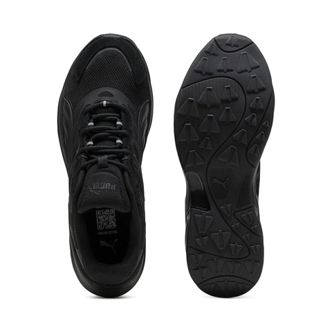Puma Insphere 40471501 Mens Black Leather Lace Up Lifestyle Sneakers Shoes