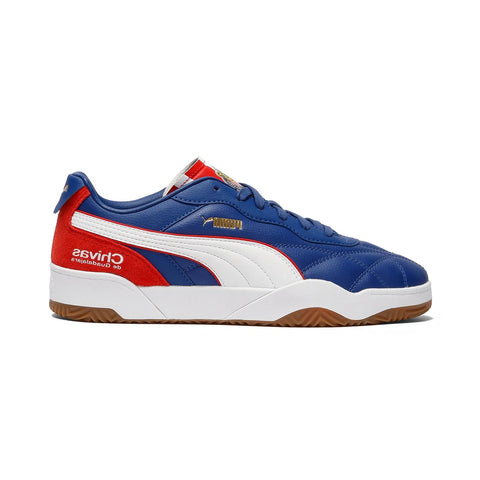 Puma Tifosi Chivas 40500701 Mens Blue Leather Lifestyle Sneakers Shoes