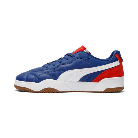 Puma Tifosi Chivas 40500701 Mens Blue Leather Lifestyle Sneakers Shoes