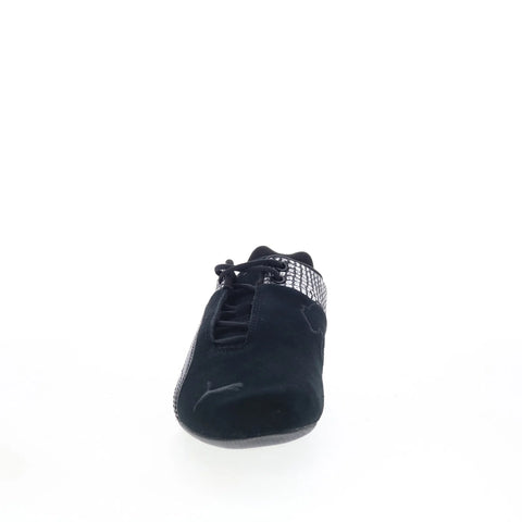 Puma Future Cat Emboss 40528301 Mens Black Suede Lifestyle Sneakers Shoes