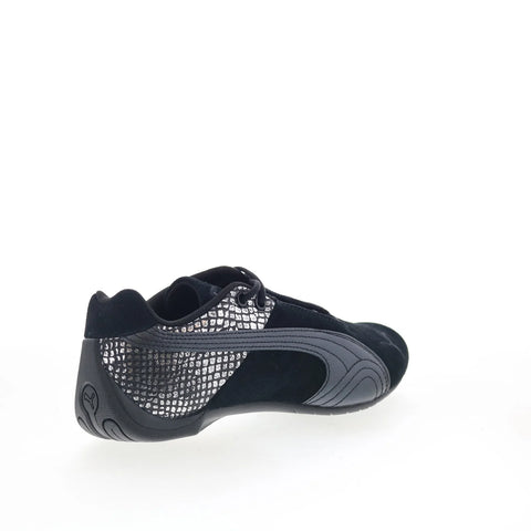 Puma Future Cat Emboss 40528301 Mens Black Suede Lifestyle Sneakers Shoes