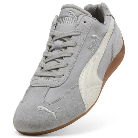 Puma Speedcat Nylon 40532302 Mens Gray Suede Lifestyle Sneakers Shoes