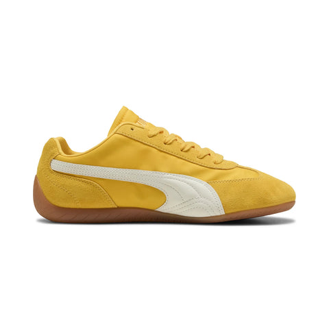 Puma Speedcat Nylon 40532303 Mens Yellow Suede Lifestyle Sneakers Shoes