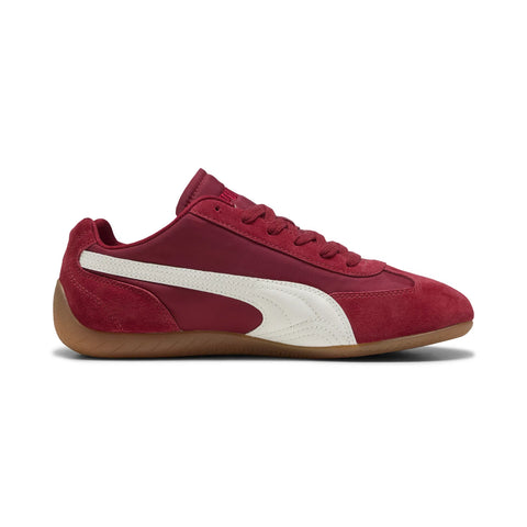 Puma Speedcat Nylon 40532304 Mens Red Suede Lifestyle Sneakers Shoes