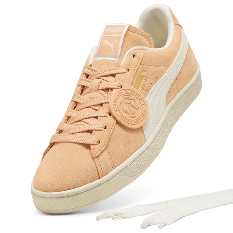 Puma Suede Charles F. Stead 40534102 Mens Pink Lifestyle Sneakers Shoes