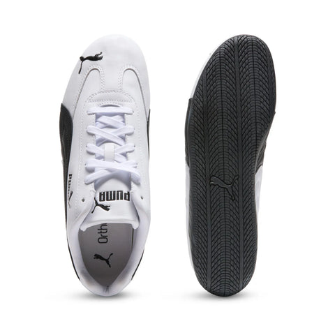 Puma Speedcat Full Leather 40544903 Mens White Lifestyle Sneakers Shoes