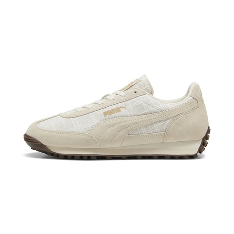 Puma Easy Rider Straw 40557001 Mens Beige Suede Lifestyle Sneakers Shoes