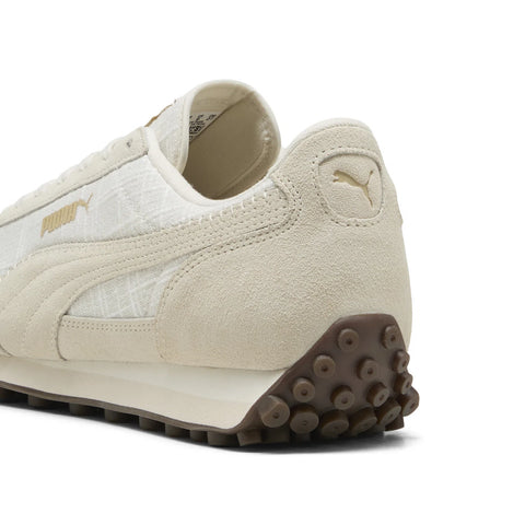 Puma Easy Rider Straw 40557001 Mens Beige Suede Lifestyle Sneakers Shoes