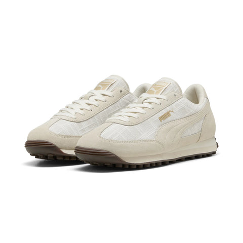 Puma Easy Rider Straw 40557001 Mens Beige Suede Lifestyle Sneakers Shoes