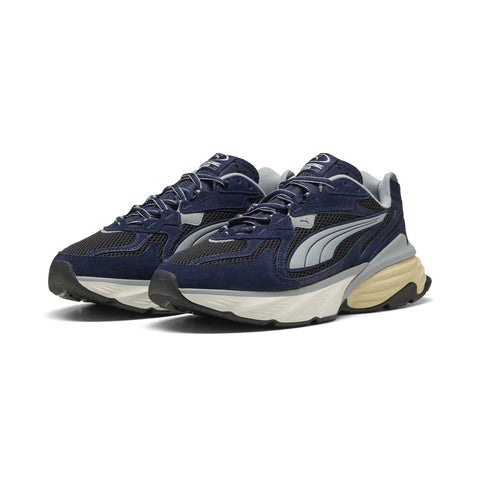 Puma Fade Nitro LS S 40620202 Mens Blue Suede Lifestyle Sneakers Shoes