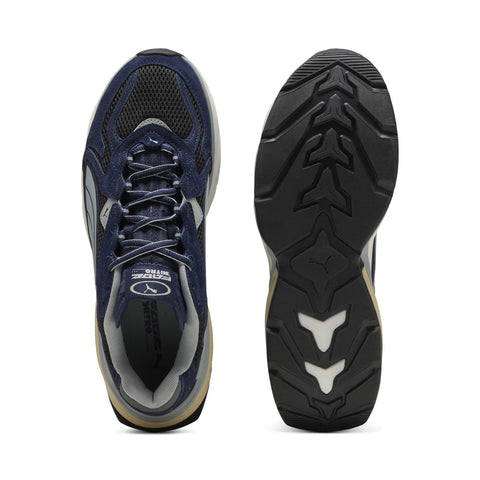 Puma Fade Nitro LS S 40620202 Mens Blue Suede Lifestyle Sneakers Shoes