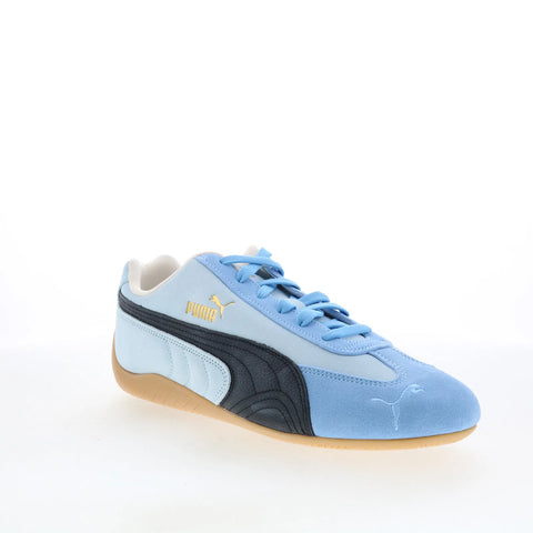 Puma Speedcat 40632962 Mens Blue Suede Lace Up Lifestyle Sneakers Shoes
