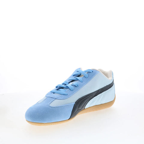 Puma Speedcat 40632962 Mens Blue Suede Lace Up Lifestyle Sneakers Shoes