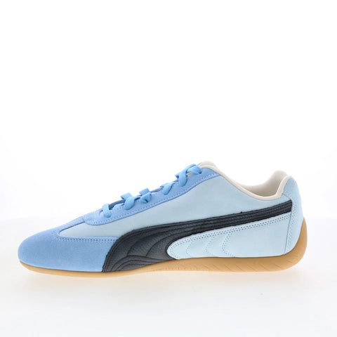 Puma Speedcat 40632962 Mens Blue Suede Lace Up Lifestyle Sneakers Shoes