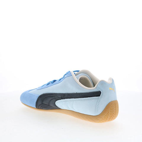 Puma Speedcat 40632962 Mens Blue Suede Lace Up Lifestyle Sneakers Shoes