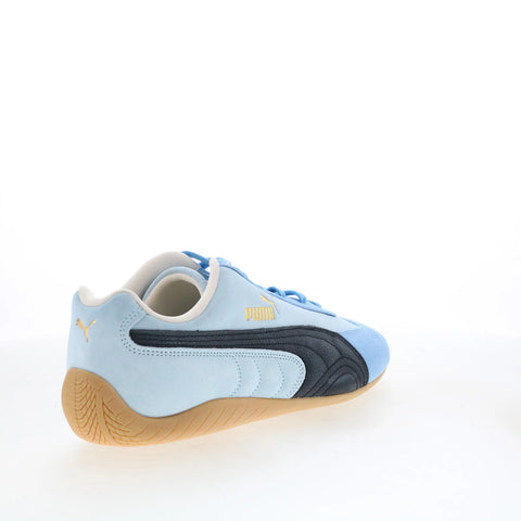 Puma Speedcat 40632962 Mens Blue Suede Lace Up Lifestyle Sneakers Shoes