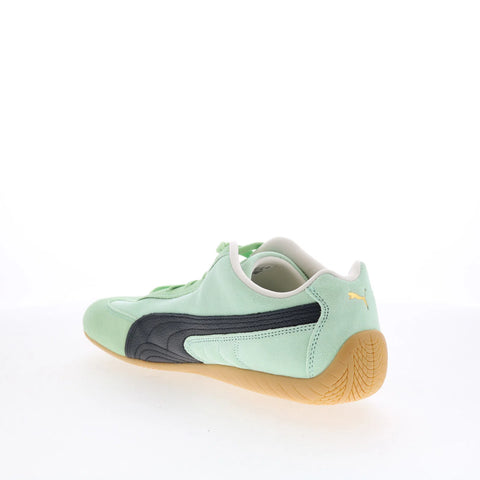 Puma Speedcat 40632963 Mens Green Suede Lace Up Lifestyle Sneakers Shoes